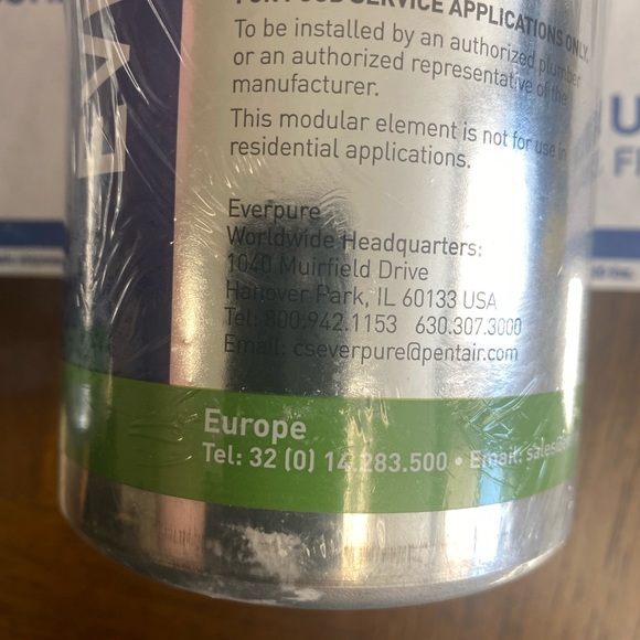 ONE Everpure Pentair New Sealed 2H-L Replacement Filter EV9634-26 - Picture 9 of 9
